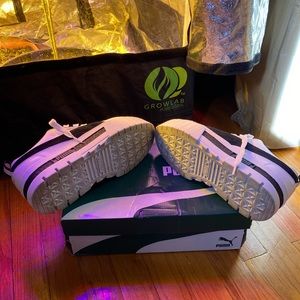 Puma woman’s US SZ.10 Worn once crispy. Fresh.